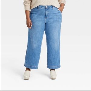 Ava and Viv wide leg jeans Sz 18